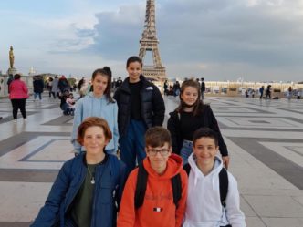 Des élèves du collèges aux Jeux des Jeunes à Paris !